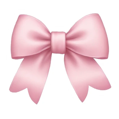 Light pink bows sticker