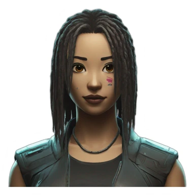 V from cyberpunk 2077 sticker