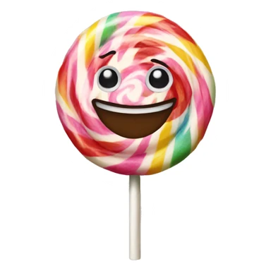 Lollipop king sticker