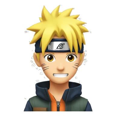 kid naruto sticker