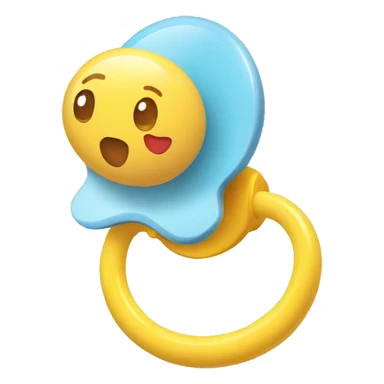 pacifier for babies sticker