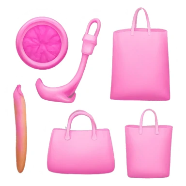 Pink items sticker
