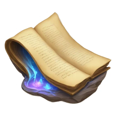  magicspell scrolls sticker
