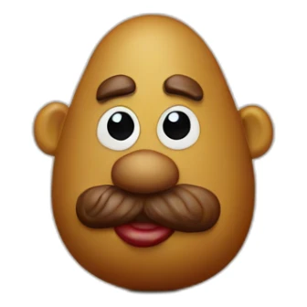 Mr. Potato Head sticker