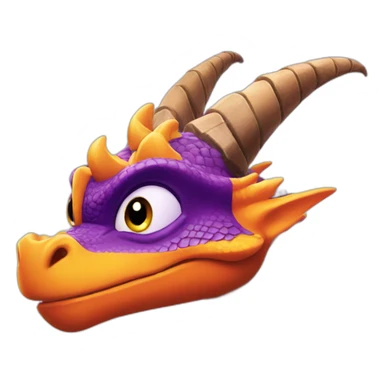 Spyro the dragon sticker