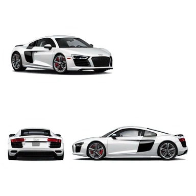 audi r8 v10 sticker