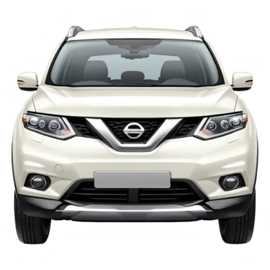 2019 white nissan x trail simple sticker