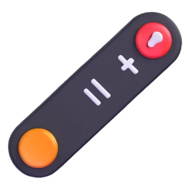 Shiny clicker button with cursor for Roblox game sticker