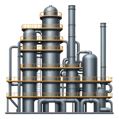 Industrial Plant sticker