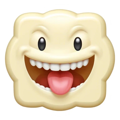 Soap with big mouth  sticker