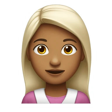 Menina de cílios  sticker