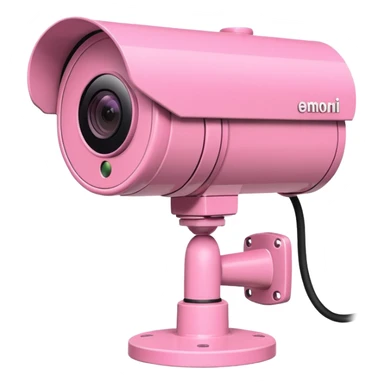 Security Camera pink Axis P1346-E sticker