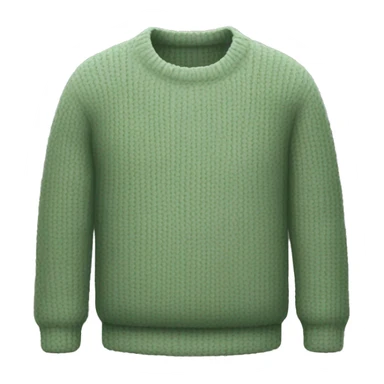 Sage green sweater  sticker
