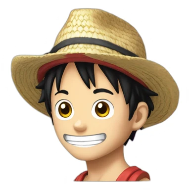 Personagem de Anime Luffy sticker