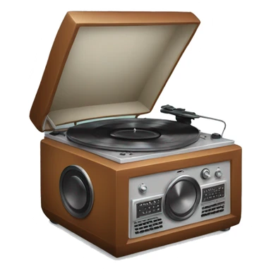 Record player  sticker