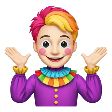 puppet performer sticker