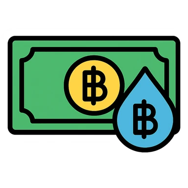 Bath Cash sticker