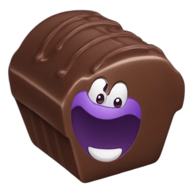 milka chocolate sticker