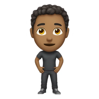 persona tiene calor suda sticker