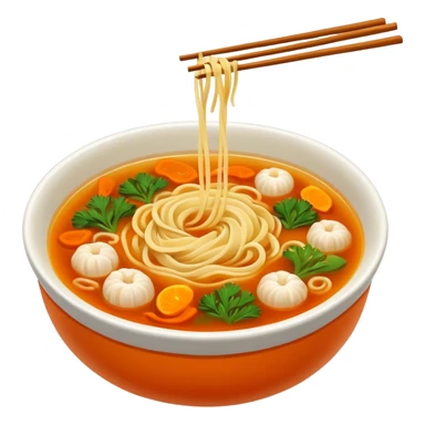 asian soup sticker
