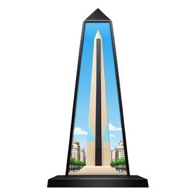 buenos aires obelisc sticker
