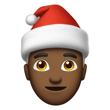 Me with A santas hat sticker