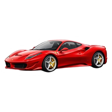 automovil ferrari sticker