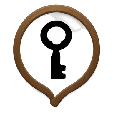 Keyhole  sticker