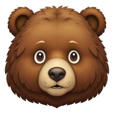 Brown bear aesthetic  sticker