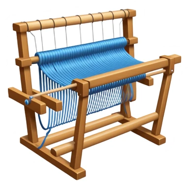 Weaving loom sticker