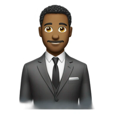 cool guy in suit sticker