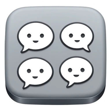 Chat dialog box 3 dots sticker