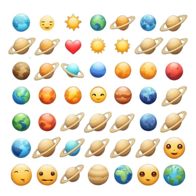 Everything in the universe sticker