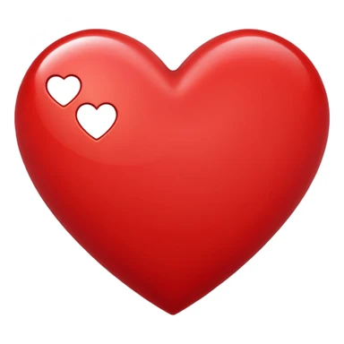 Emoji with only one eye. Instead of eye , there is ❤️ sticker