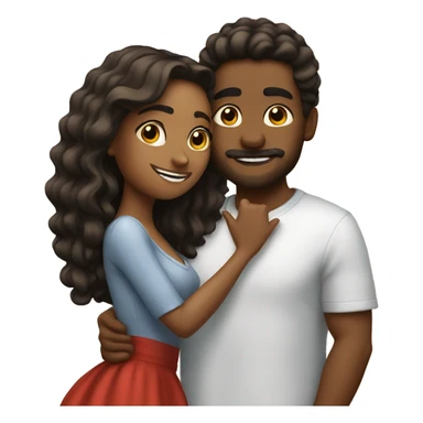 Showing infinite love to my gf sticker