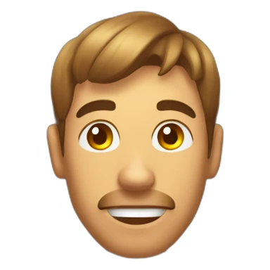 Guy in sauna sticker