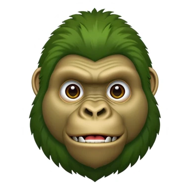 gorilla tag gorilla no legs and green sticker