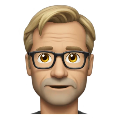 jurgen klopp don't know sticker