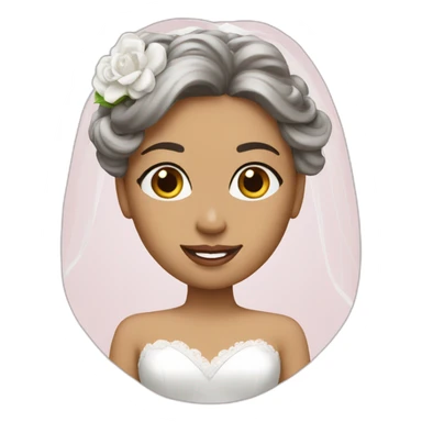 the bride sticker