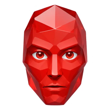 SUPERHOT game head sticker