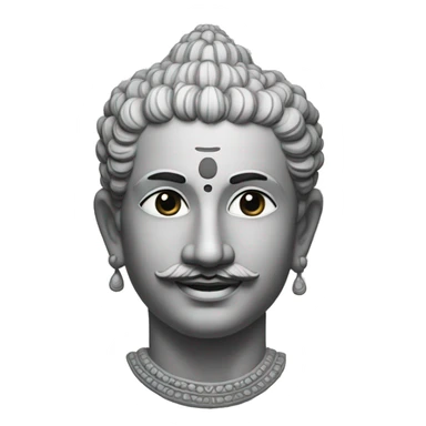 Vishnu ji tilak sticker