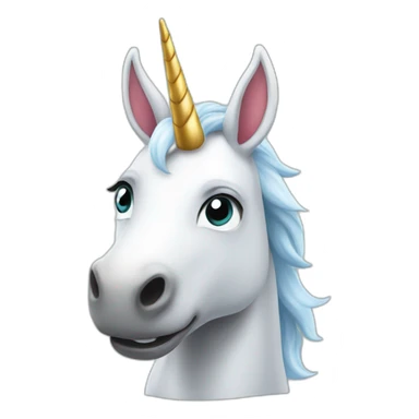 ein einhorn sticker