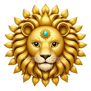 Iran lion sun sticker