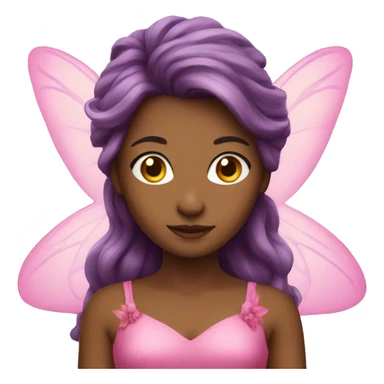 Fairy with pink dress  sticker
