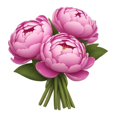 peony bouquet  sticker