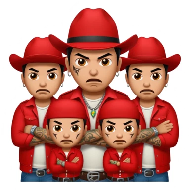 Norteño gang sticker