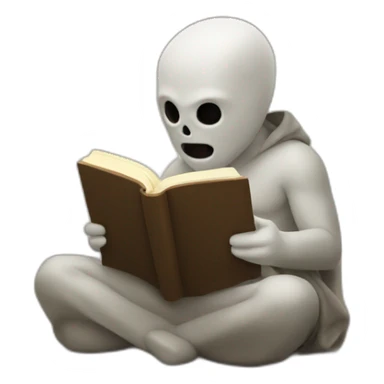 gohst reading sticker