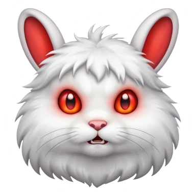 angry bunny  sticker