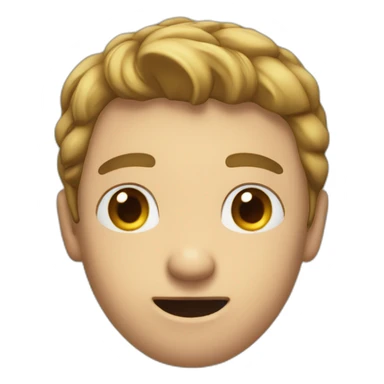 man with his hands up pretending to dont know sticker