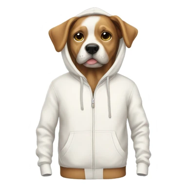 Dog ware hoodie sticker